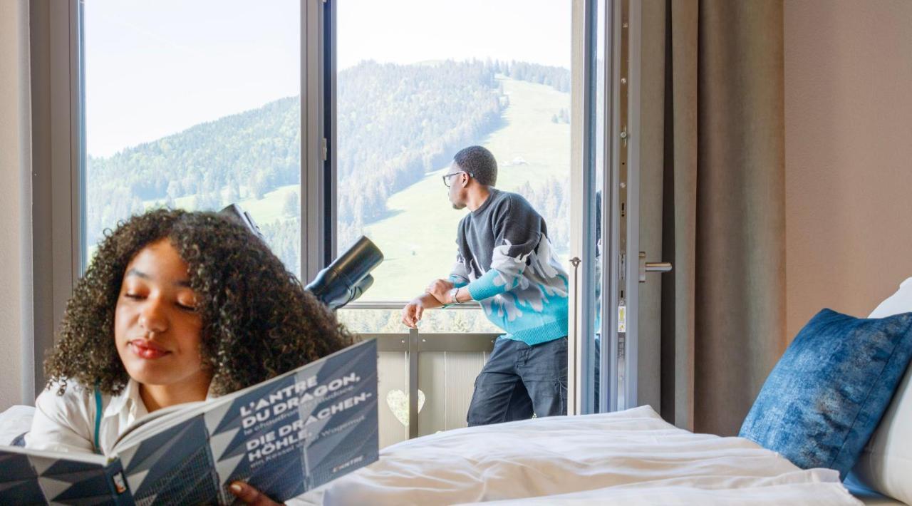 Boutique Hotel Corbetta - Spa 60M2 - La Montagne A 5 Minutes De L'Autoroute A12 Aux Paccots Sur Montreux - Nouveau Loft Familial - Profitez Du Lac Leman Et Des Montagnes En Meme Temps Les Paccots Extérieur photo